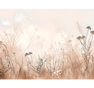 Tapete Wohnzimmer wilde Natur Fototapete - TenStickers