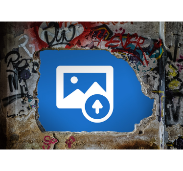 Fototapete Graffiti skateboard-aktion - TenStickers