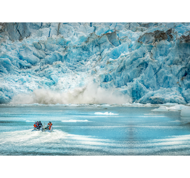 Alaska Eislandschaft Fototapete - TenStickers