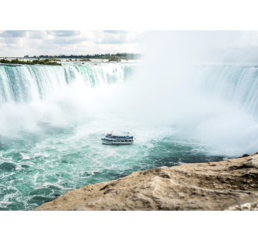 Wasserfall Fototapete Niagara Fälle - TenStickers