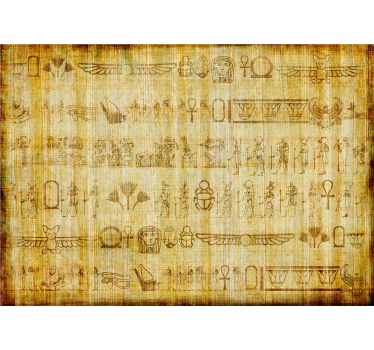 Fototapete kunst Ägyptische symbole - TenStickers