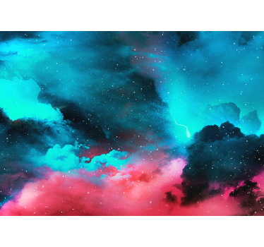 Fototapete abstrakt kosmischer nachthimmel - TenStickers