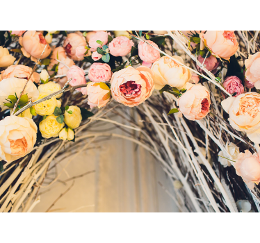 Fototapete Blumen blumenarrangement - TenStickers