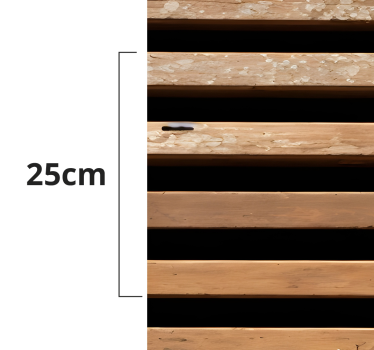 Fototapete Holz lamellen Struktur - TenStickers