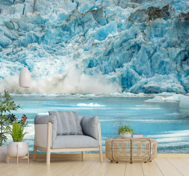 Alaska Eislandschaft Fototapete - TenStickers