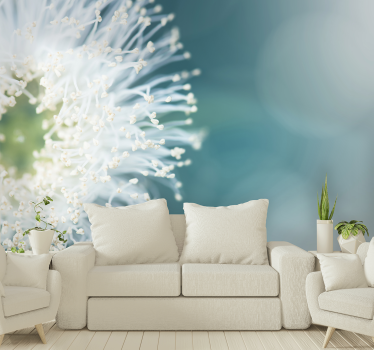 Blumen Fototapete Pusteblumen Samen - TenStickers
