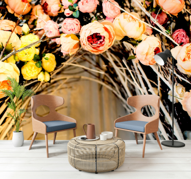 Fototapete Blumen blumenarrangement - TenStickers