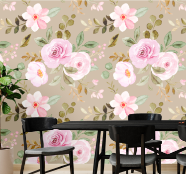 Fototapete blumen eleganz der blühenden vielfalt - TenStickers