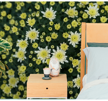 Fototapete blumen leuchtend gelbe blüten - TenStickers