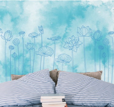 Fototapete blumen lotusblumen-serie - TenStickers