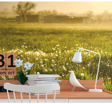 Fototapete blumen löwenzahnwiesenmotiv - TenStickers
