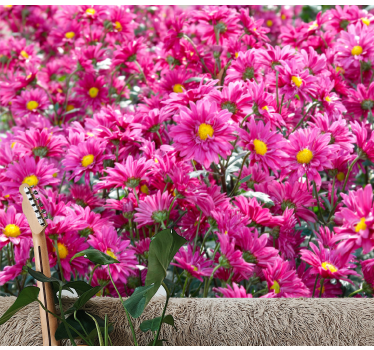Fototapete blumen pinke blumenexplosion - TenStickers