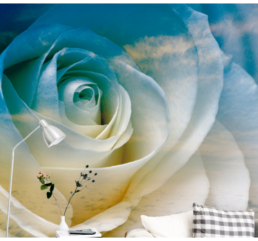 Fototapete blumen rosenblüten eleganz - TenStickers