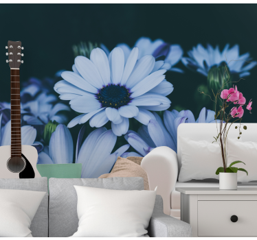 Fototapete blumen ruhiges florales arrangement - TenStickers