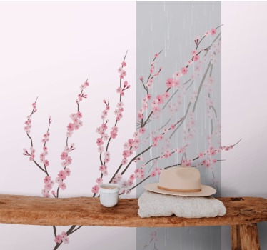 Fototapete blumen zarte rosa blumen - TenStickers