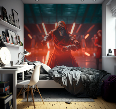 Fototapete Jugendzimmer galaktischer böser Krieger - TenStickers