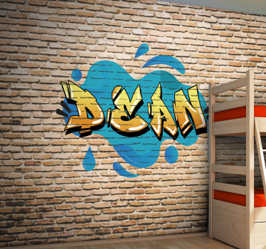Fototapete graffiti im personalisierten stil - TenStickers
