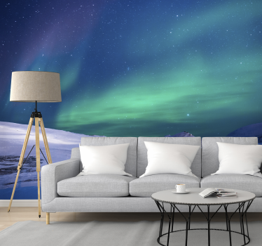 Fototapete Himmel aurora nachthimmel - TenStickers