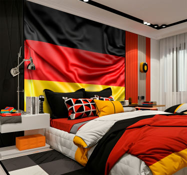 Fototapete Städte deutsche flagge - TenStickers
