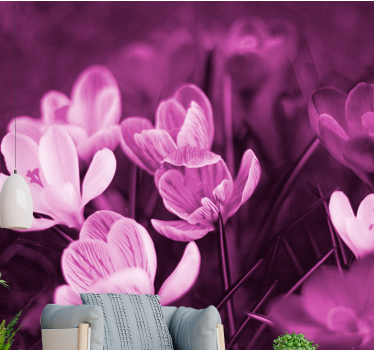 Fototapete mohnblumen zarte florale blüte - TenStickers