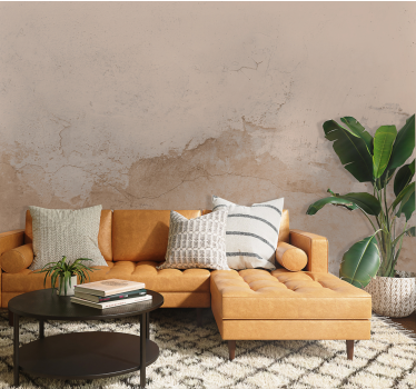 Tapete Wohnzimmer moderne Farbtextur Design - TenStickers