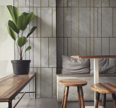 Wand Fototapete grauer Beton - TenStickers