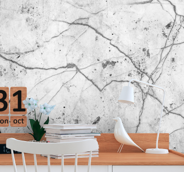 Fototapete Jugendzimmer weißer Marmor - TenStickers