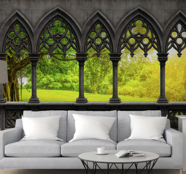 3D Tapete moderne Lounge - TenStickers