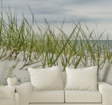 In den Dünen Landschaft Fototapete Wohnzimmer - TenStickers