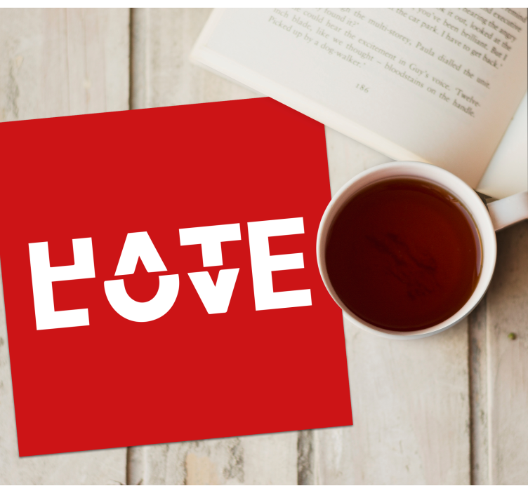 Bierdeckel sprüche in kräftiger typografie - TenStickers