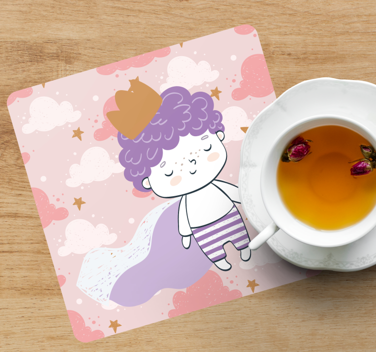 Untersetzer geek verspielter held charakter - TenStickers