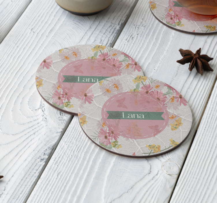 Untersetzer personalisiert - TenStickers