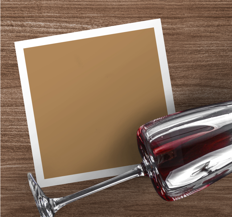 Untersetzer personalisiert eleganter brauner raum - TenStickers