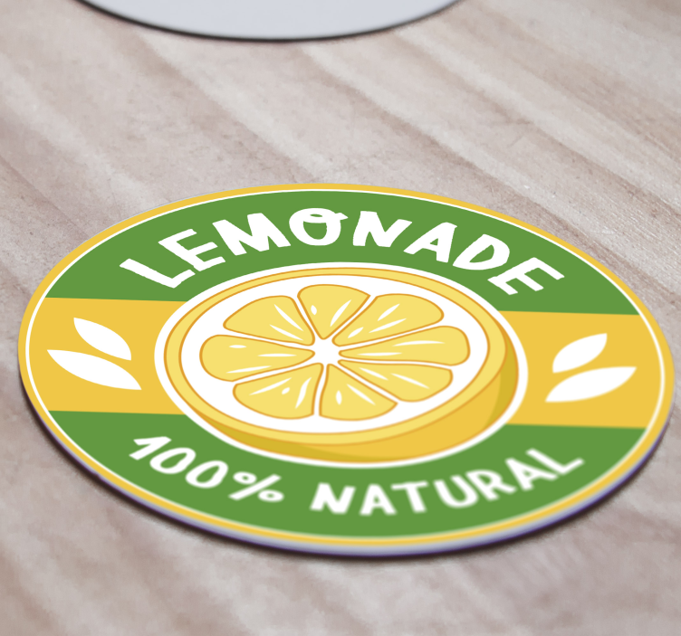 Untersetzer vintage Vintage limonade - TenStickers