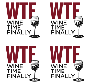 Bierdeckel sprüche für wtf weinzeit - TenStickers