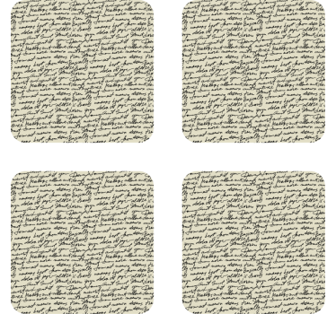 Bierdeckel sprüche in elegantem schriftmuster - TenStickers