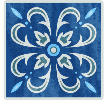 Untersetzer mit botanischem druckdesign - TenStickers