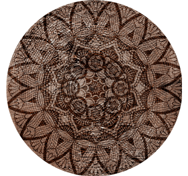 Untersetzer mit filigranem spitzenmuster - TenStickers
