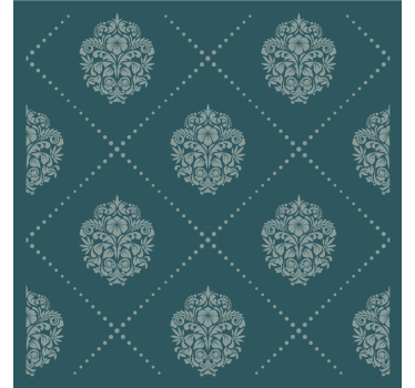 Untersetzer mit anmutigem blumendesign - TenStickers