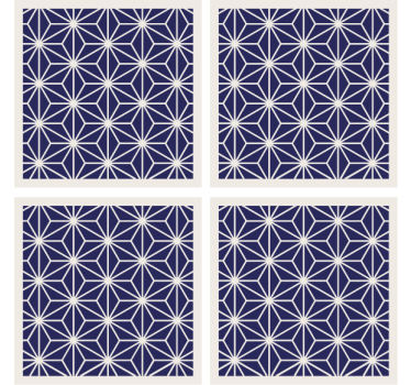 Untersetzer mit geometrisch strukturiertem finish - TenStickers