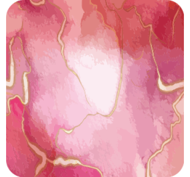 Untersetzer aus fließendem rosa marmor - TenStickers