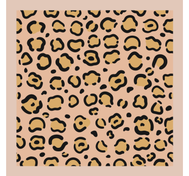 Untersetzer im leopardenmuster - TenStickers