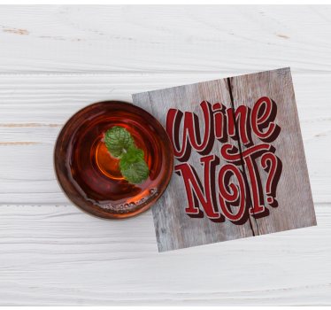 Bierdeckel sprüche mit verspielten weinzitaten - TenStickers