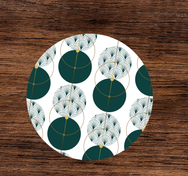 Untersetzer modern Geokunst im glamour-stil - TenStickers