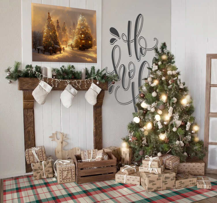 Wandposter Winter Wunderland - TenStickers