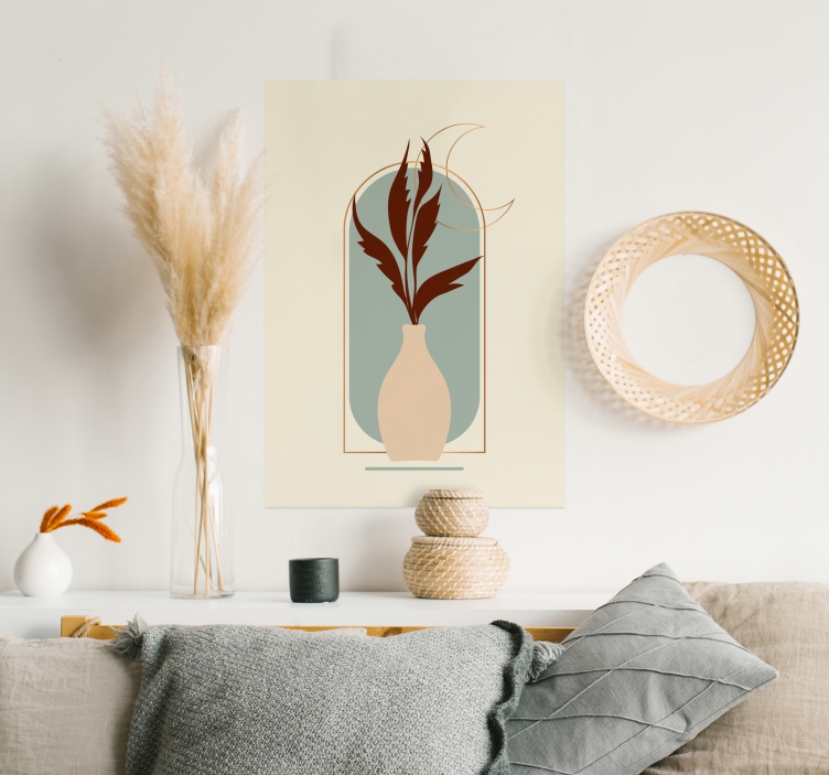 Kunstdrucke Boho Pflanze Poster - TenStickers