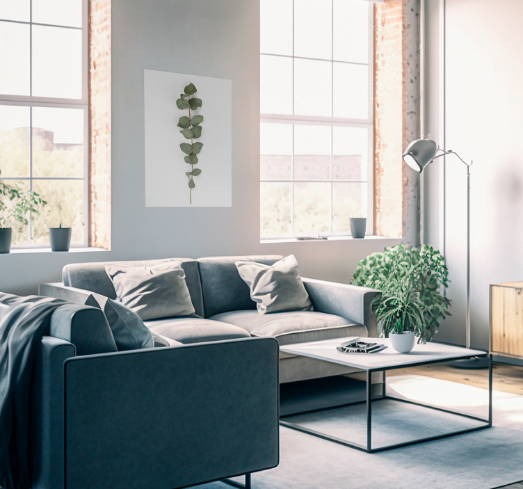 Poster Baum Eukalyptusblätter - TenStickers