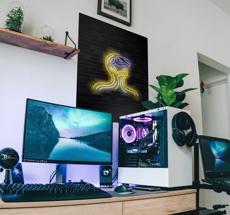 Poster Gaming Virtuelle Realität - TenStickers