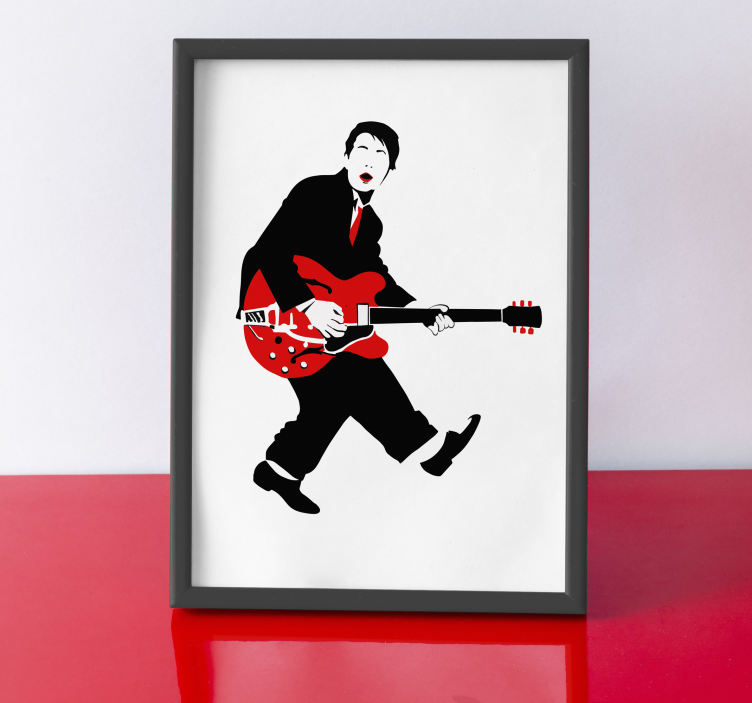 Poster Musik aus dem Jahr 1955 - TenStickers