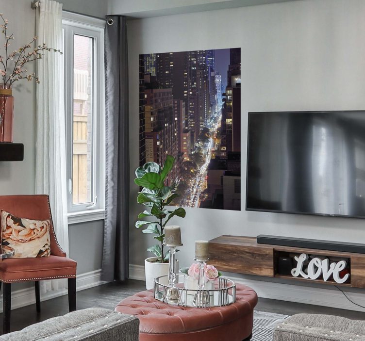 Poster New York City Wolkenkratzer - TenStickers